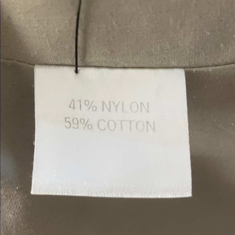 Frankie Shop Beige Hooded Button Front Oversized Parka - Picture 11 of 16